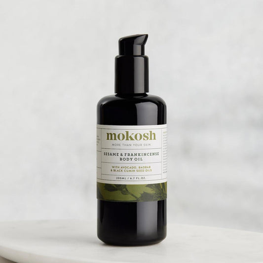 Mokosh - Sesame & Frankincense Body Oil - The Bare Theory