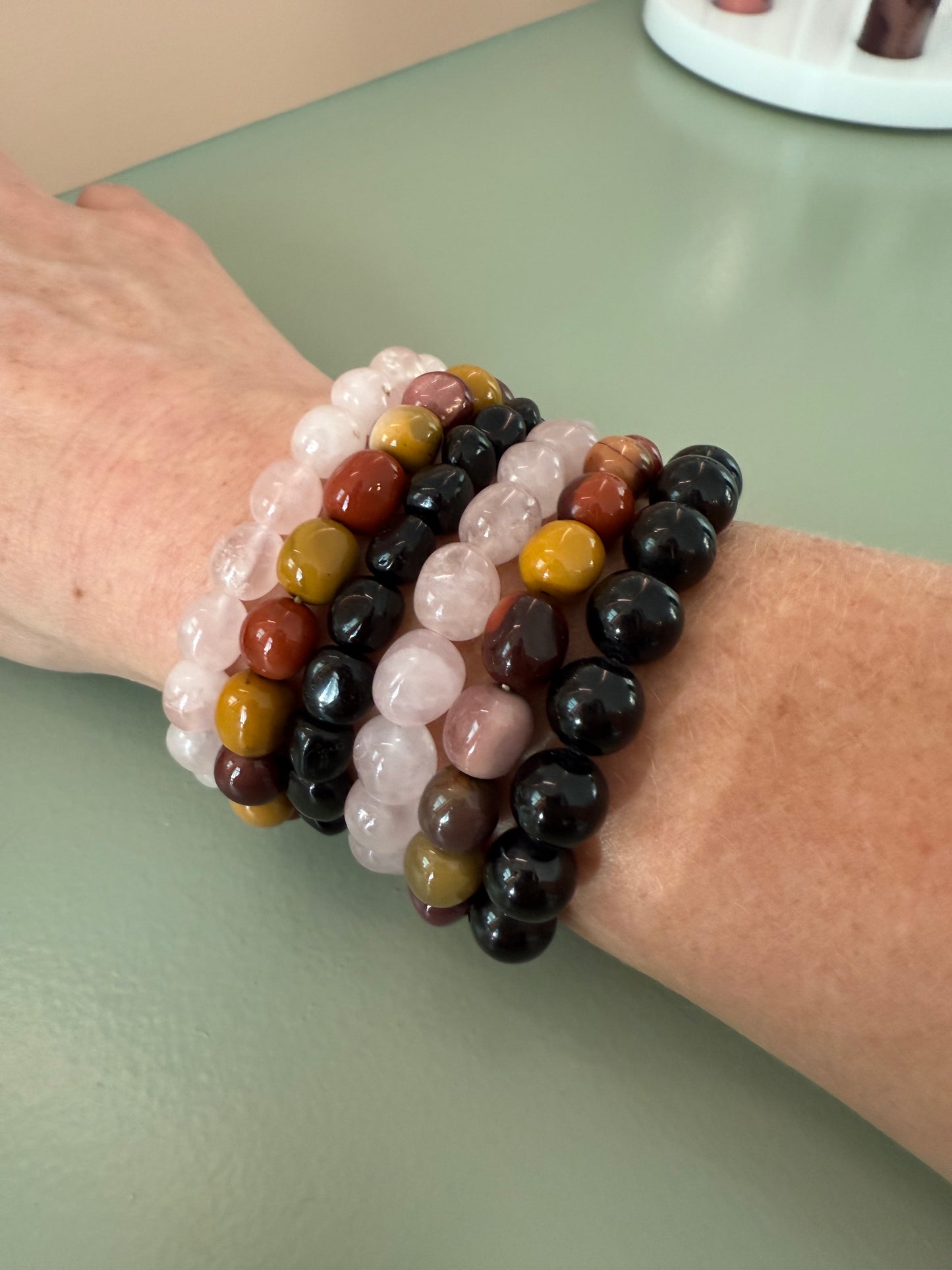 Mookaite Jasper Crystal Bracelet - The Bare Theory