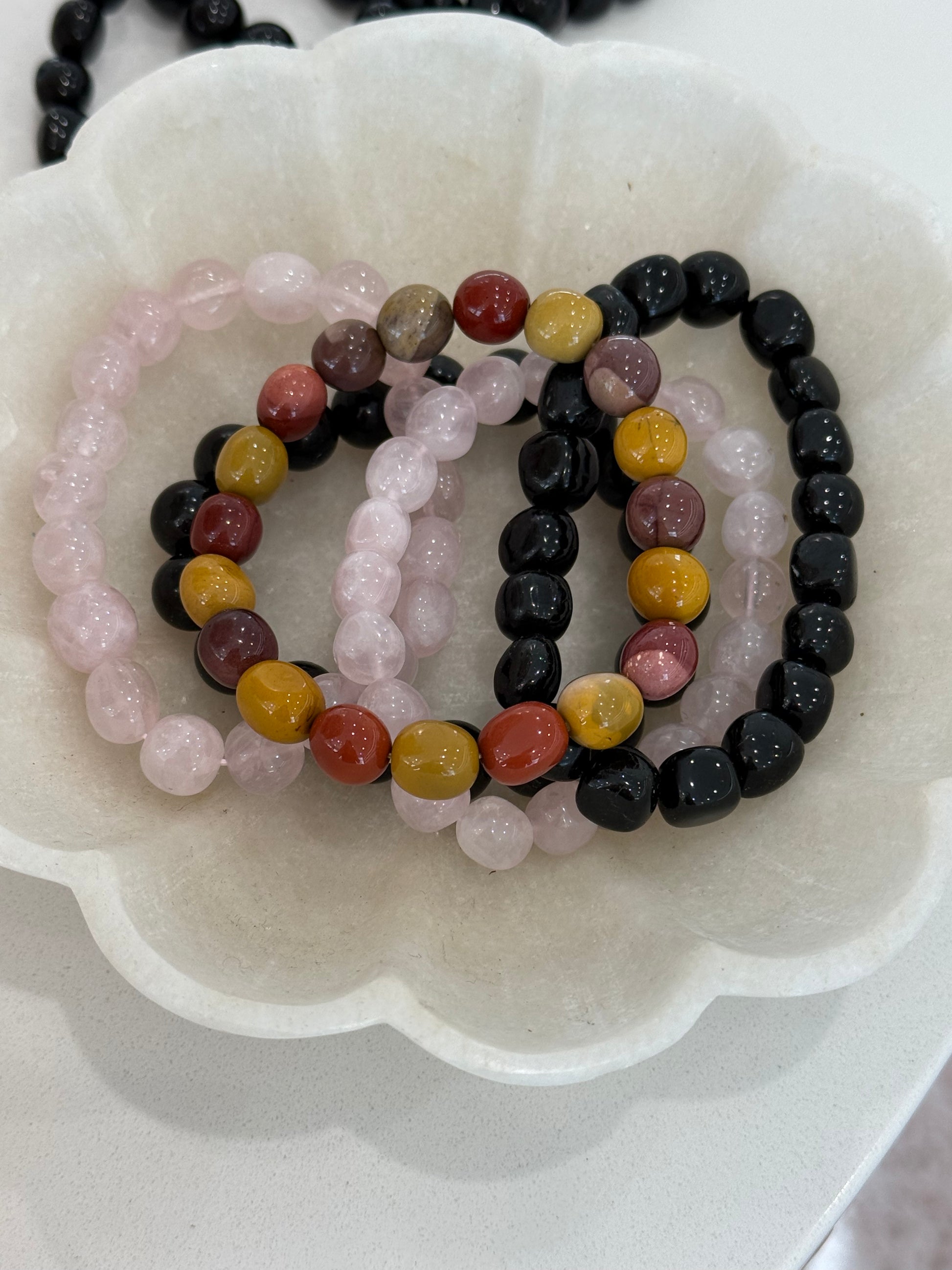 Mookaite Jasper Crystal Bracelet - The Bare Theory