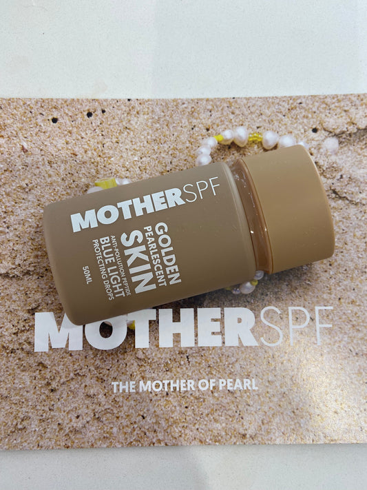 Mother SPF - Golden Pearlescent Drops - The Bare Theory
