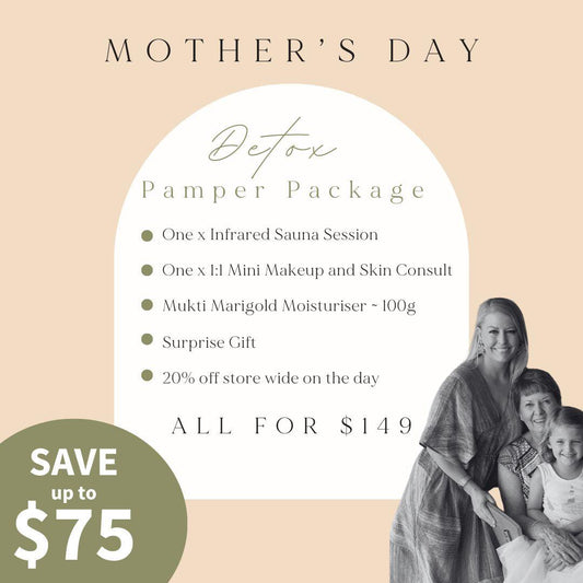 Mother's Day Detox Pamper Package - The Bare Theory