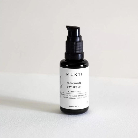 Mukti - Age Defiance Day Serum 30ml - The Bare Theory