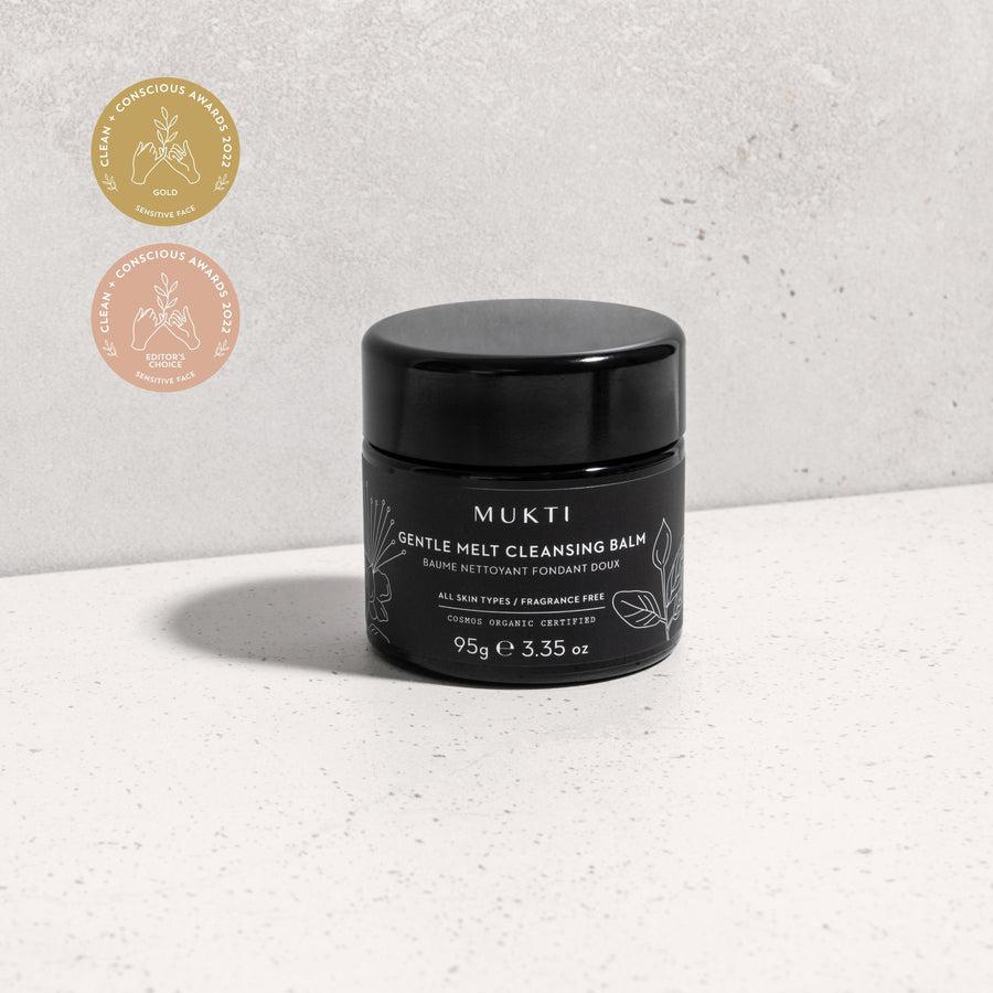 Mukti - Gentle Melt Cleansing Balm 85g - The Bare Theory