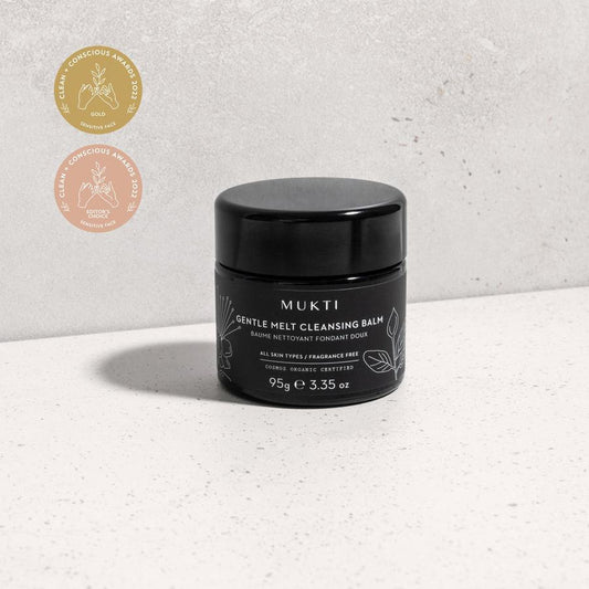 Mukti - Gentle Melt Cleansing Balm 85g - The Bare Theory