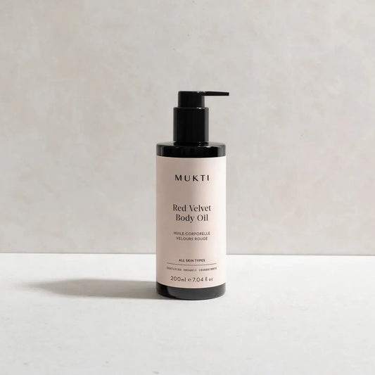 MUKTI - Red Velvet Body Oil - The Bare Theory