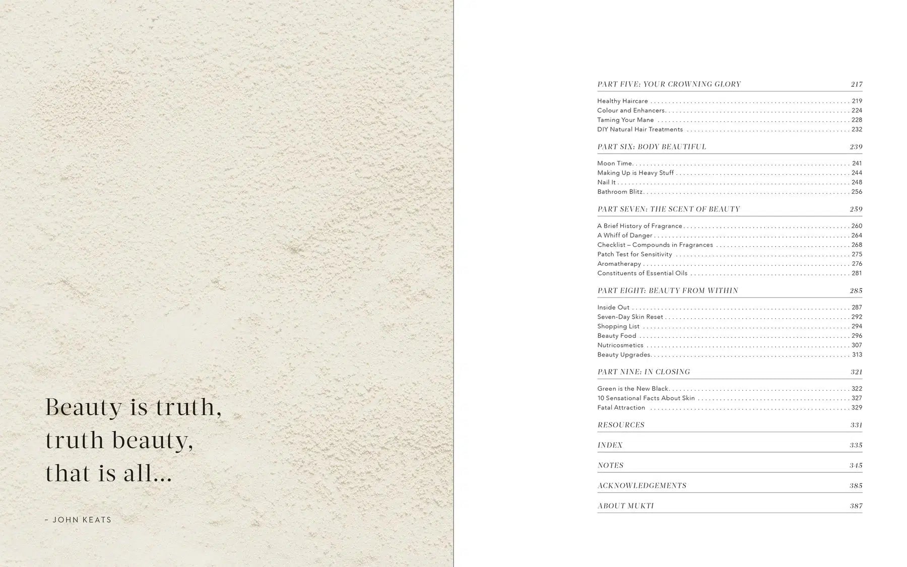 Mukti - Truth in Beauty Book - 2nd Edition (physical copy) - The Bare Theory