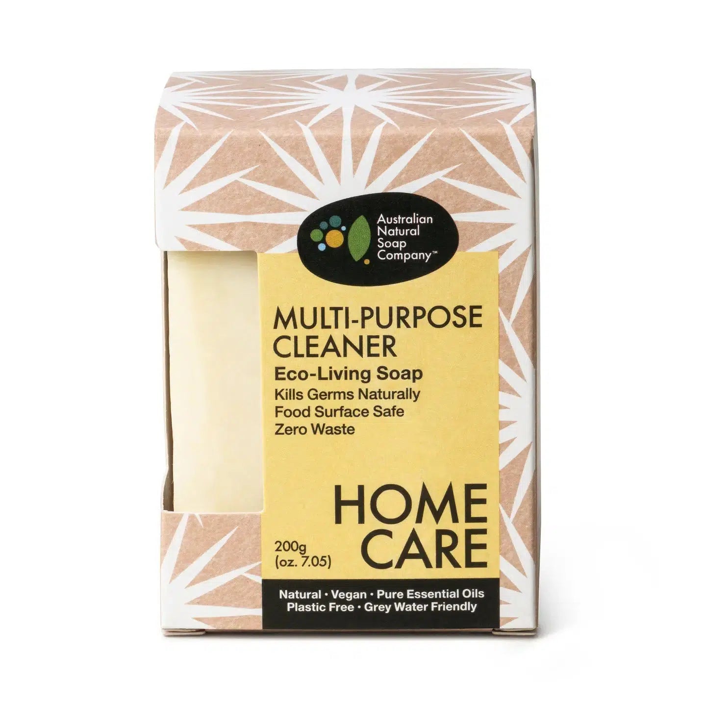 Soap Box Cleaner Multi-Purpose Cleaner Soap 200g | Australian Natural – The Bare Theory