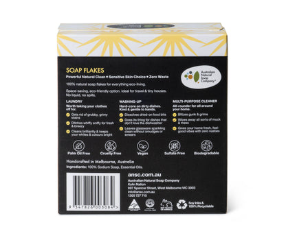 Natural Soap Flakes - Eco-Living Laundry Product: 1kg - The Bare Theory