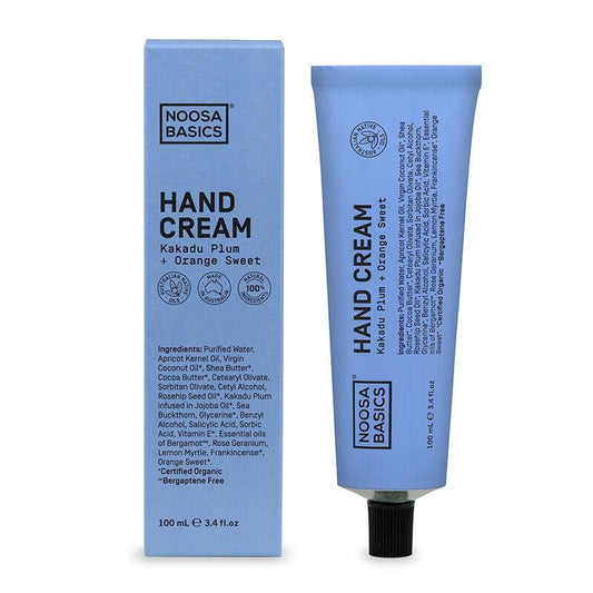 Noosa Basics - Hand Cream - Kakadu Plum & Sweet Orange - The Bare Theory