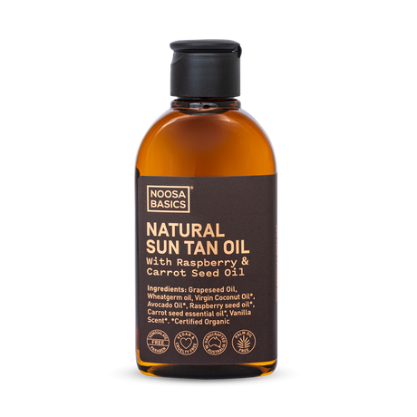 Noosa Basics - Natural Sun Tan Oil - 125ml - The Bare Theory