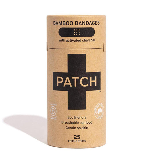 Patch Bandages - Activated Charcoal (Bites + Splinters) - The Bare Theory