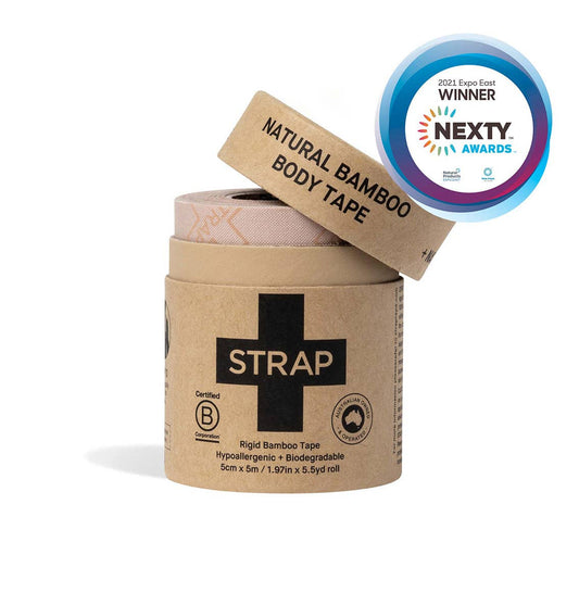 Patch Bandages - STRAP Natural Bamboo Body Tape - The Bare Theory