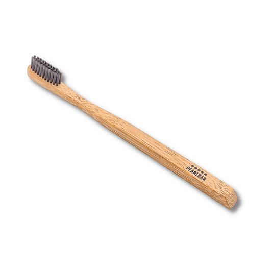 Pearlbar - Bamboo & Charcoal Toothbrush - Adult / Firm - The Bare Theory