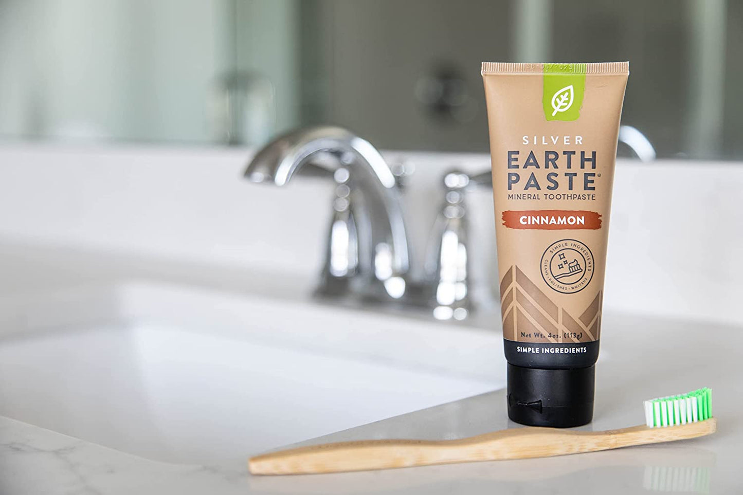 Redmond - Earthpaste Mineral Toothpaste - Cinnamon - The Bare Theory