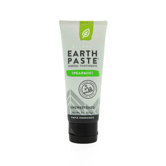 Redmond - Earthpaste Mineral Toothpaste - Spearmint / Unsweetened - The Bare Theory