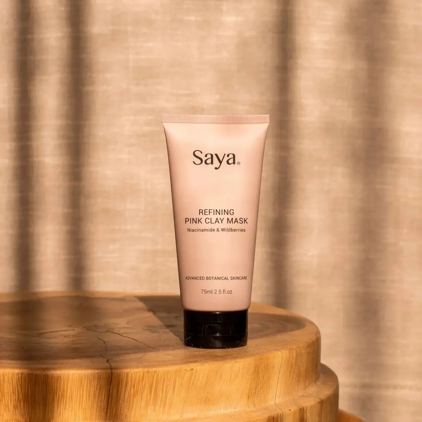 Saya - Refining Pink Clay Mask - The Bare Theory