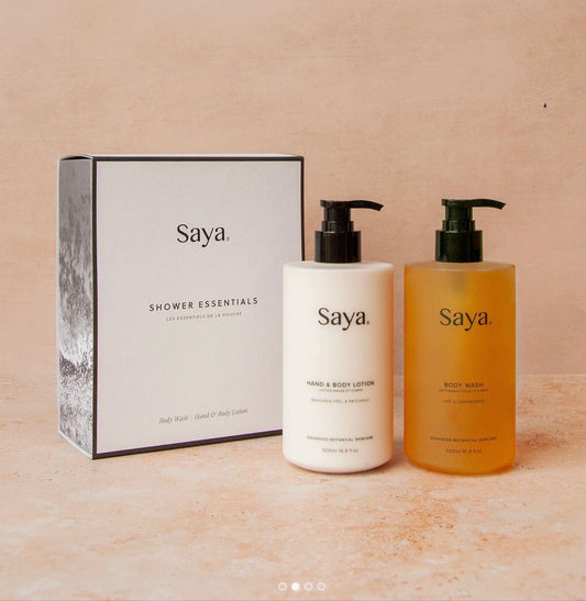 Saya - Shower Essentials - The Bare Theory