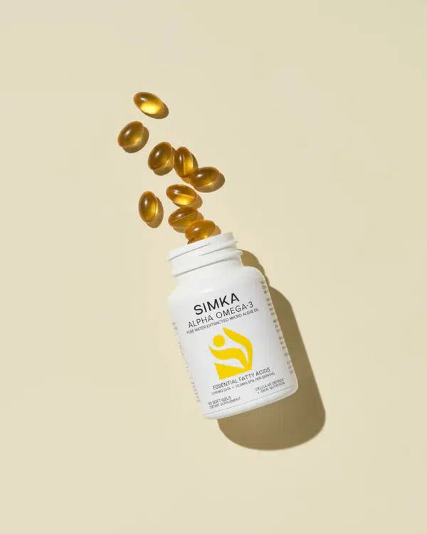 Simka - Alpha Omega-3 Soft Gels - The Bare Theory
