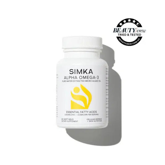 Simka - Alpha Omega-3 Soft Gels - The Bare Theory