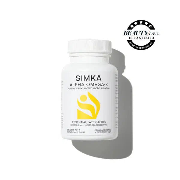 Simka - Alpha Omega-3 Soft Gels - The Bare Theory