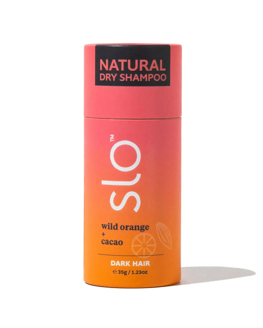SLO - Natural Dry Shampoo - Dark Hair - The Bare Theory