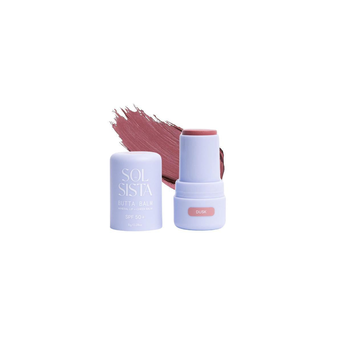 SOL SISTA - BUTTA BALM™ MINERAL LIP & CHEEK BALM SPF 50+ *NEW - The Bare Theory