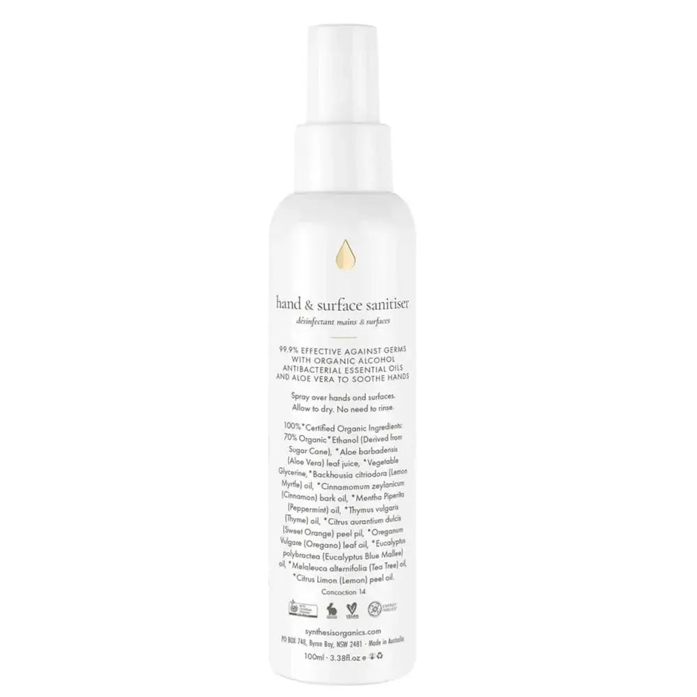 Synthesis - Hand and Surface Sanitiser - The Bare Theory