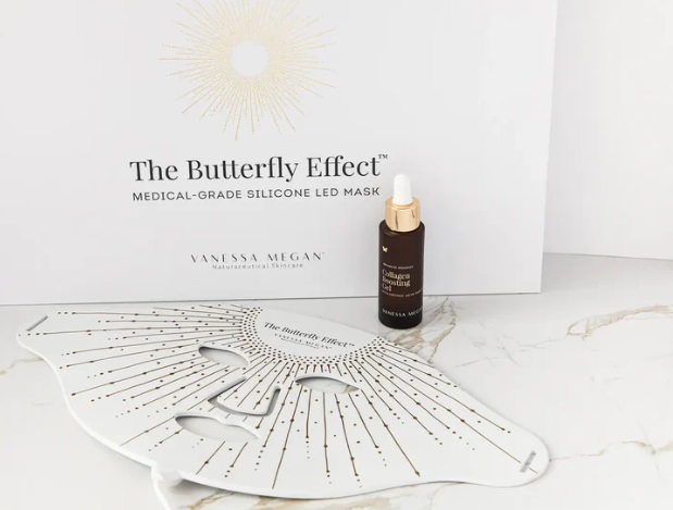 The Butterfly Effect™ | Medical-Grade Silicone LED Mask | Face - The Bare Theory