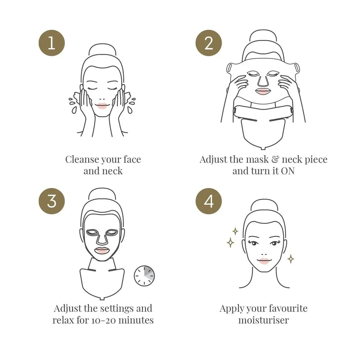 The Butterfly Effect™ | Medical-Grade Silicone LED Mask | Face I New model with Near-Infrared - The Bare Theory