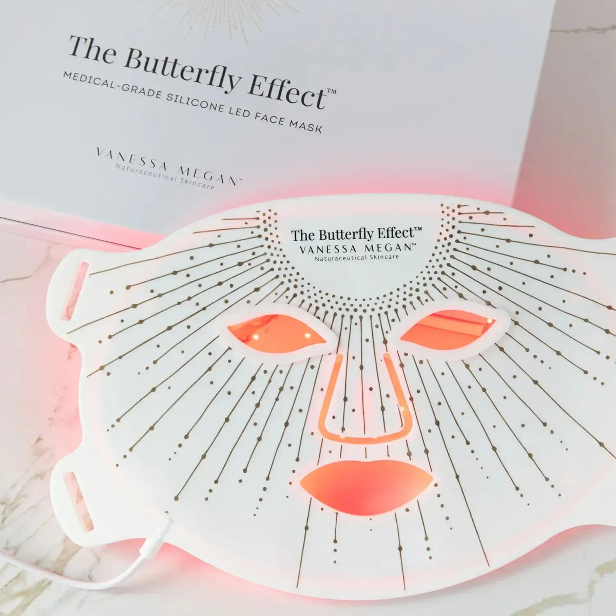 The Butterfly Effect™ | Medical-Grade Silicone LED Mask | Face I New model with Near-Infrared - The Bare Theory