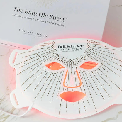 The Butterfly Effect™ | Medical-Grade Silicone LED Mask | Face I New model with Near-Infrared - The Bare Theory