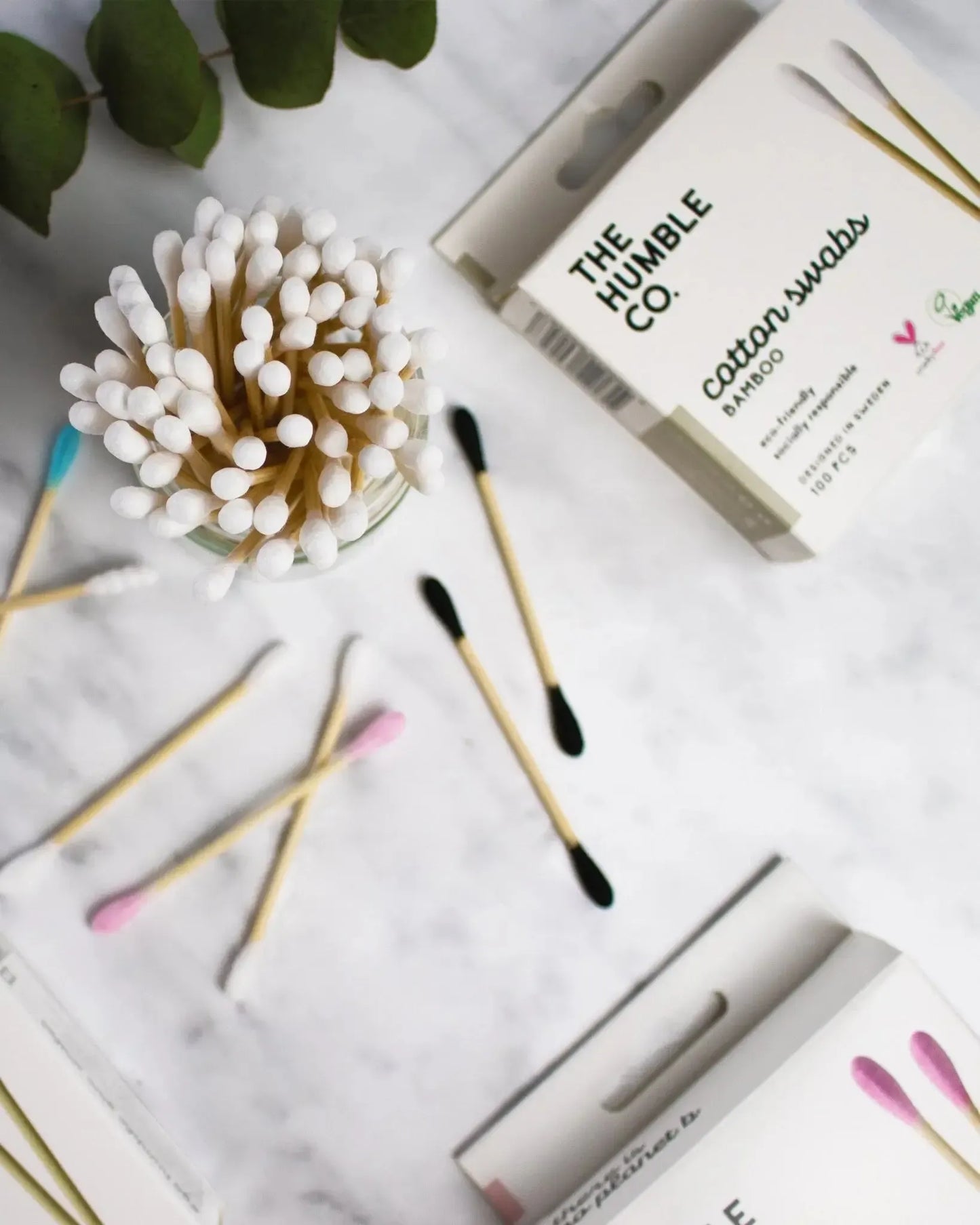 The Humble Co - Cotton Swabs Bamboo - The Bare Theory