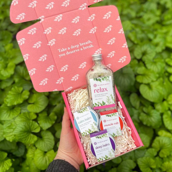The Physic Garden - Relax & Restore Natural Skincare Collection - The Bare Theory