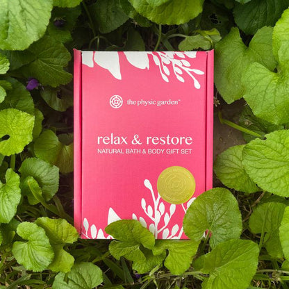 The Physic Garden - Relax & Restore Natural Skincare Collection - The Bare Theory