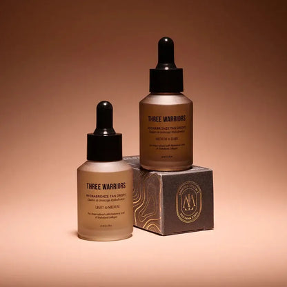 Three Warriors - Hydrabronze Tan Drops 30ml - The Bare Theory