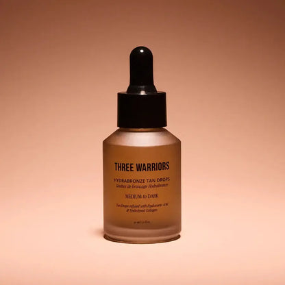 Three Warriors - Hydrabronze Tan Drops - 30ml - The Bare Theory