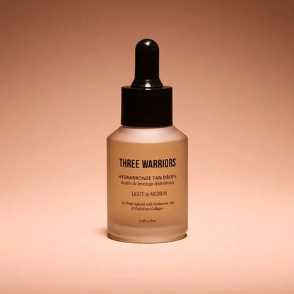 Three Warriors - Hydrabronze Tan Drops 30ml - The Bare Theory