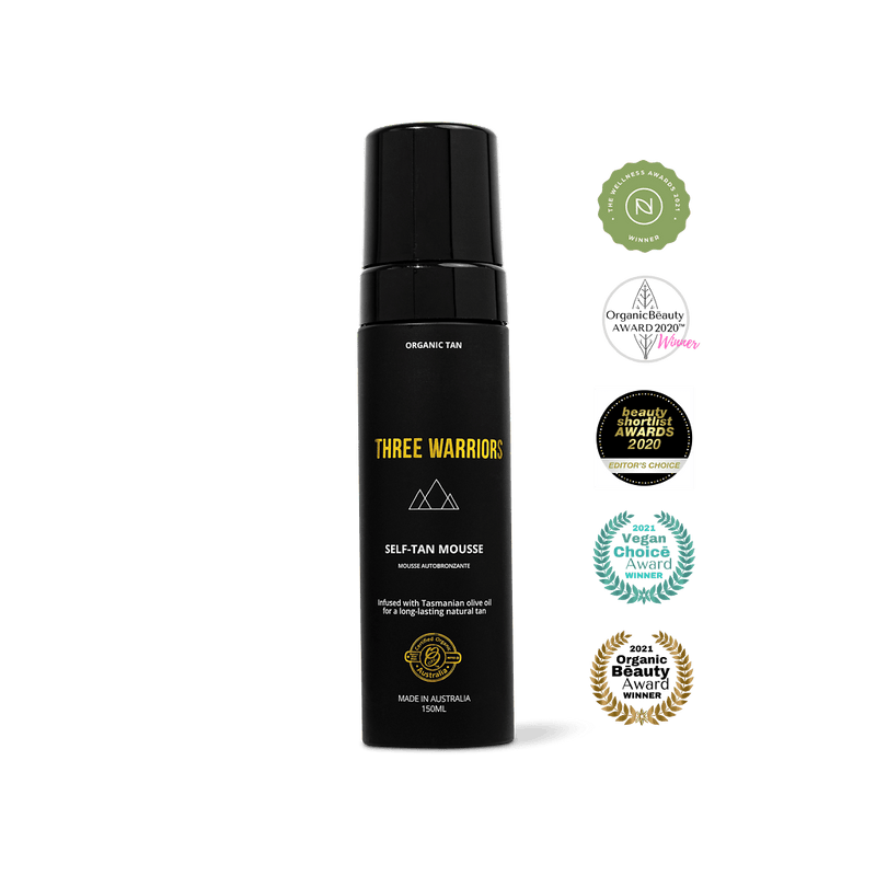 Three Warriors - Self Tan Mousse - 150ml - The Bare Theory