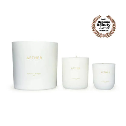 Vanessa Megan - Aether | Essential Oil Candle | Votive 150g - The Bare Theory
