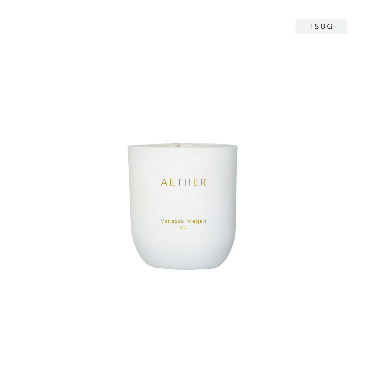 Vanessa Megan - Aether | Essential Oil Candle | Votive 150g - The Bare Theory