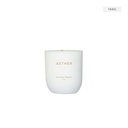 Vanessa Megan - Aether | Essential Oil Candle | Votive 150g - The Bare Theory