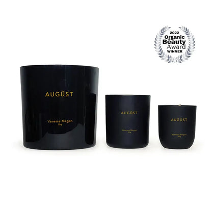 Vanessa Megan - August | Essential Oil Candle | Votive 150g - The Bare Theory