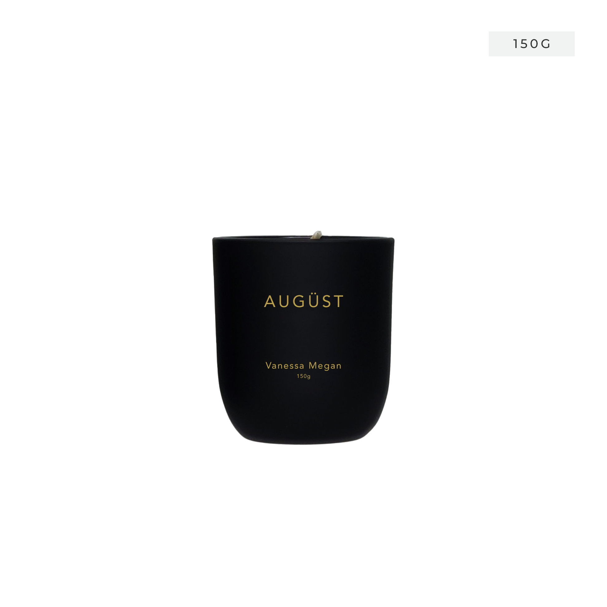 Vanessa Megan - August | Essential Oil Candle | Votive 150g - The Bare Theory