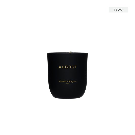 Vanessa Megan - August | Essential Oil Candle | Votive 150g - The Bare Theory