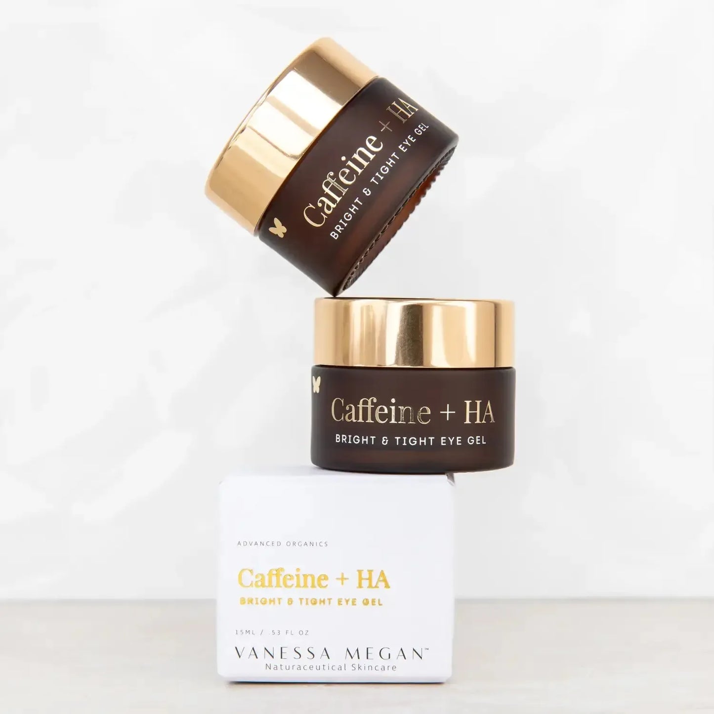 Vanessa Megan - Caffeine and HA Bright & Tight Eye Gel | 15g - NEW! - The Bare Theory