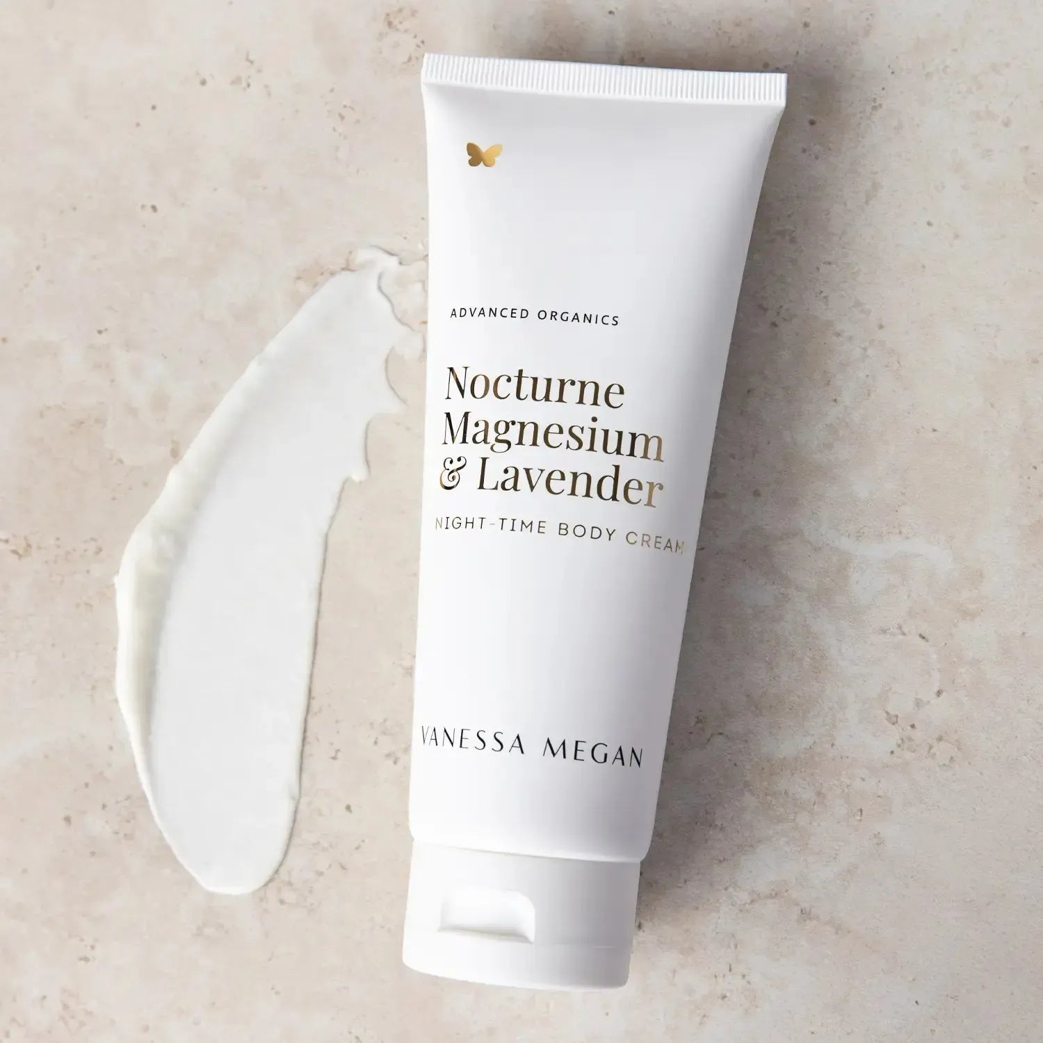 Vanessa Megan - Nocturne | Magnesium & Lavender Night-Time Body Cream | 180ml - The Bare Theory
