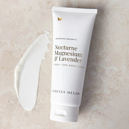 Vanessa Megan - Nocturne | Magnesium & Lavender Night-Time Body Cream | 180ml - The Bare Theory