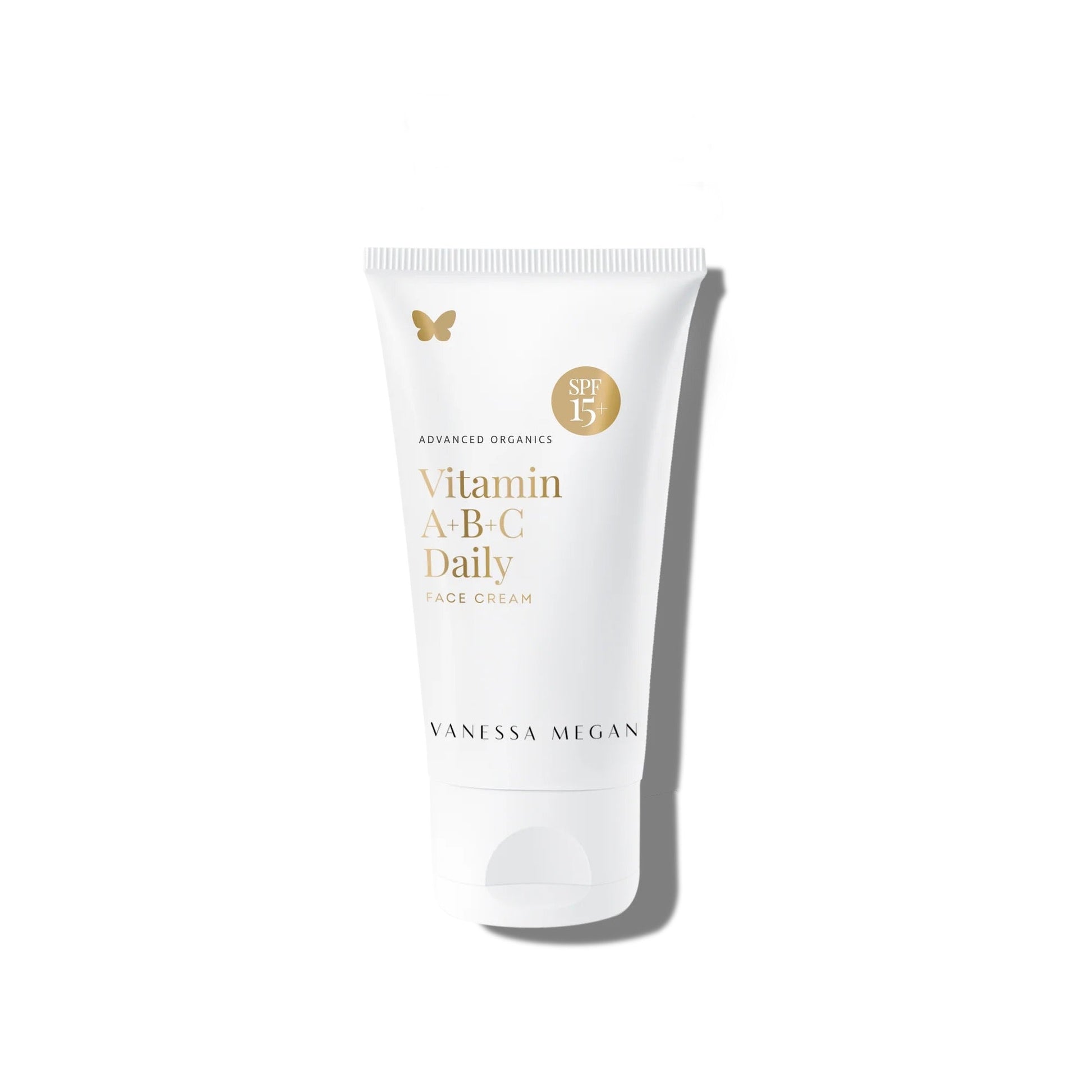 Vanessa Megan - Vitamin A+B+C | SPF15 Daily Face Cream - The Bare Theory