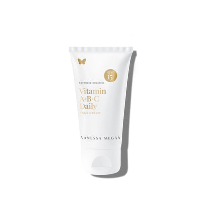 Vanessa Megan - Vitamin A+B+C | SPF15 Daily Face Cream - The Bare Theory