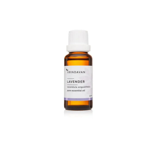 Vrindavan Lavender Essential Oil - 25ml - The Bare Theory
